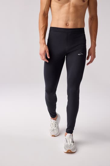 BROOKS Sporthose 'Thermal Tight 2.0' schwarz