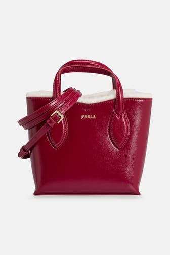 FURLA Handtasche 'Era' weinrot