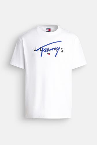 TOMMY JEANS T-Shirt weiß