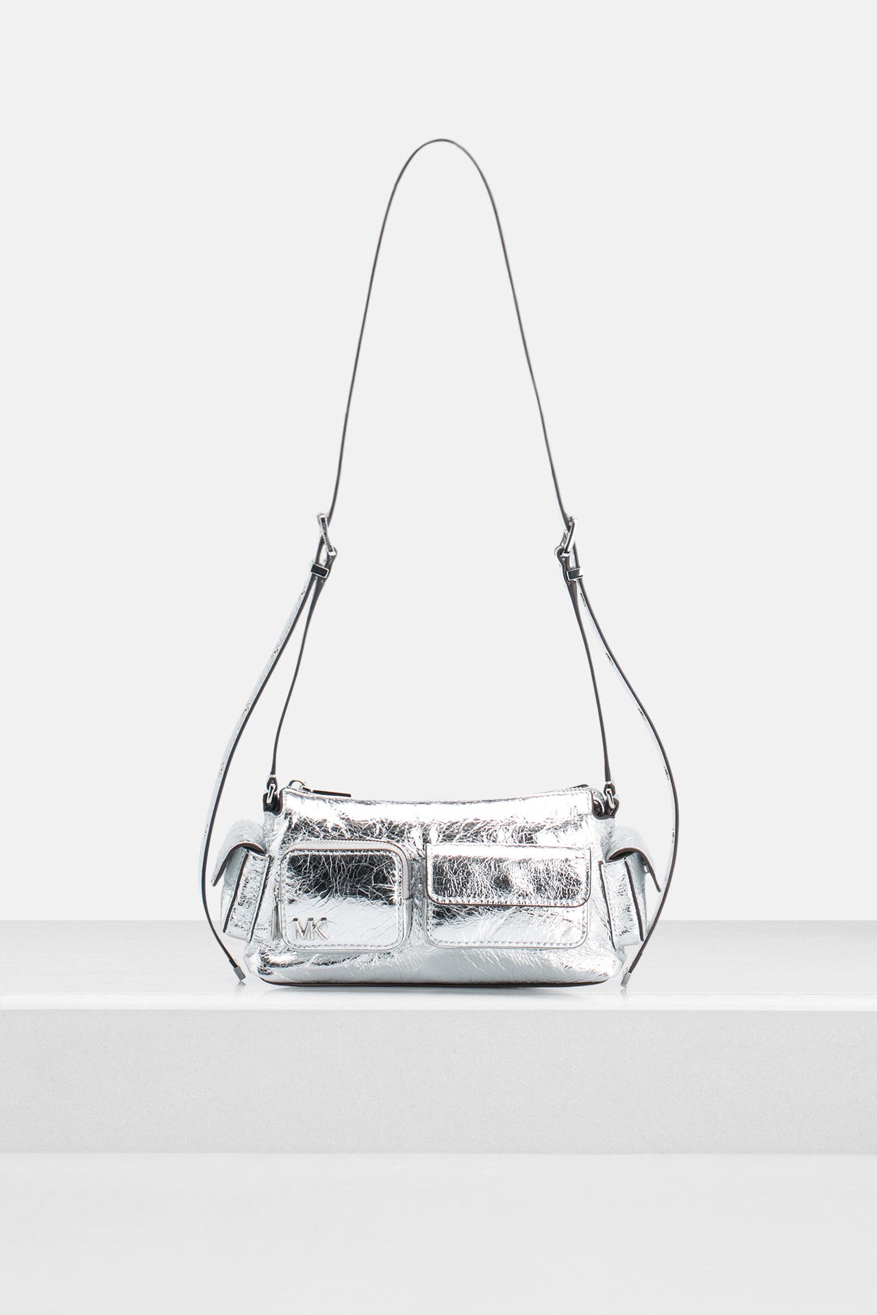 MICHAEL MICHAEL KORS Schultertasche silber, Bild 1