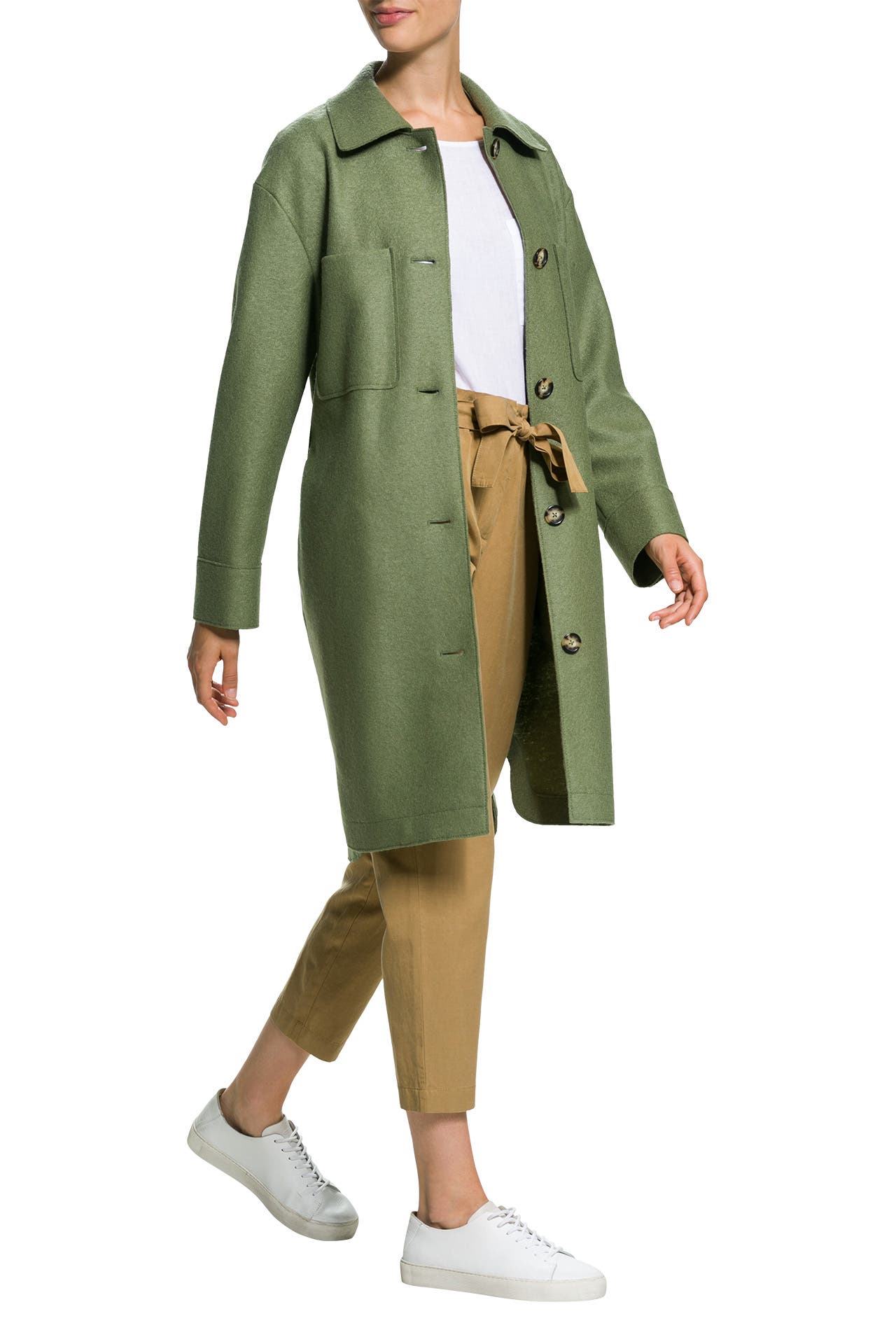 Marco polo wollmantel grün clearance