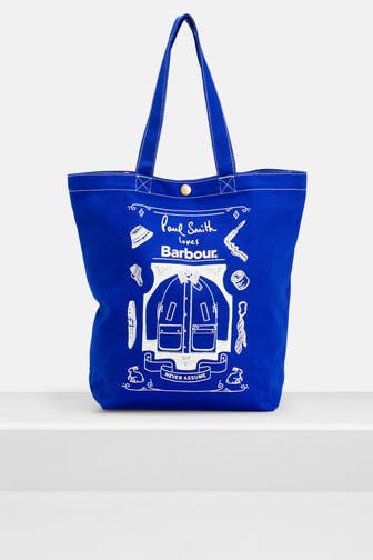 BARBOUR Shopper 'Paul Smith' blau