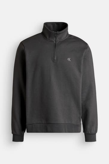CALVIN KLEIN Sweat-Troyer dunkelgrau