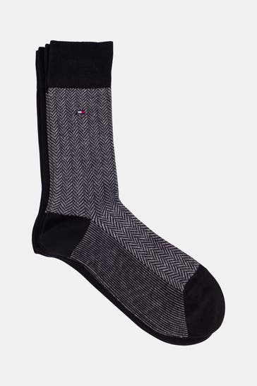 TOMMY HILFIGER 2er-Pack Strümpfe mehrfarbig