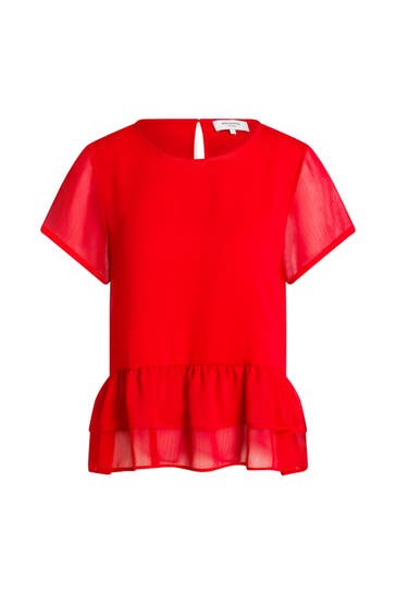 ROSEMUNDE Blusenshirt rot