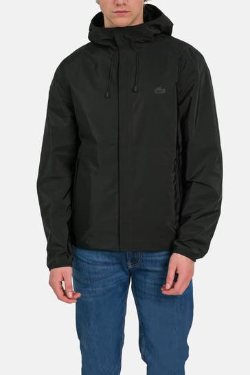 LACOSTE Übergangsjacke schwarz