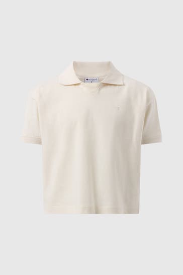 CHAMPION Polo-Shirt creme