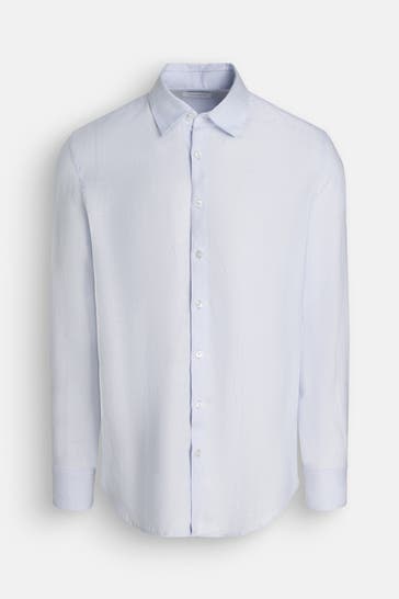 BALDESSARINI Leinenhemd 'Luke' hellblau