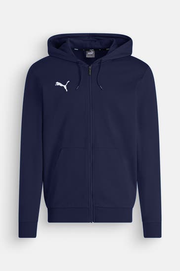 PUMA Sweatjacke 'teamGOAL' navy