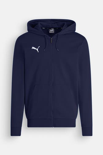 PUMA Sweatjacke 'teamGOAL' navy