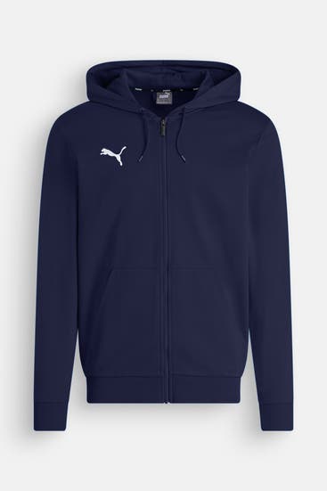 PUMA - Sweatjacke 'teamGOAL' navy