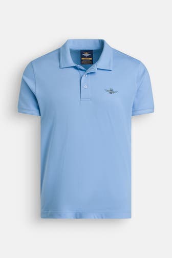 AERONAUTICA MILITARE Polo-Shirt hellblau
