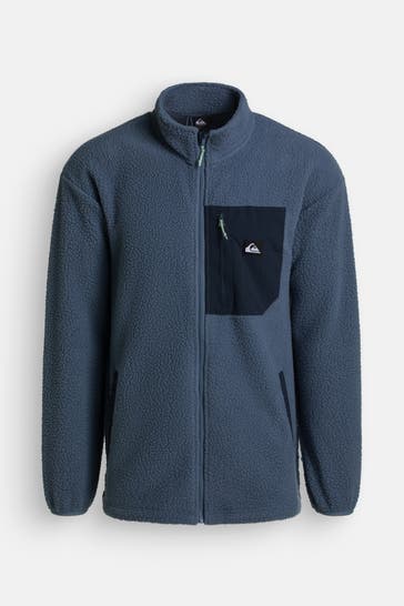QUIKSILVER Fleece-Jacke graublau 