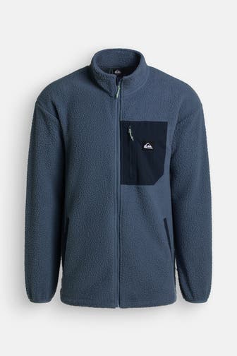 QUIKSILVER Fleece-Jacke graublau