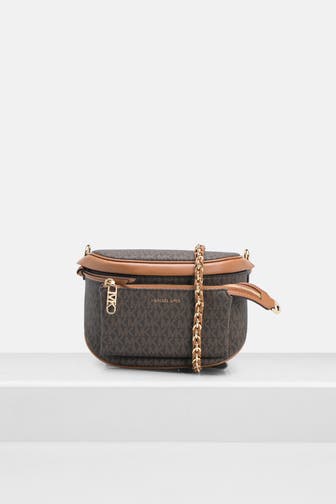 MICHAEL MICHAEL KORS Bauchtasche 'Slater' dunkelbraun