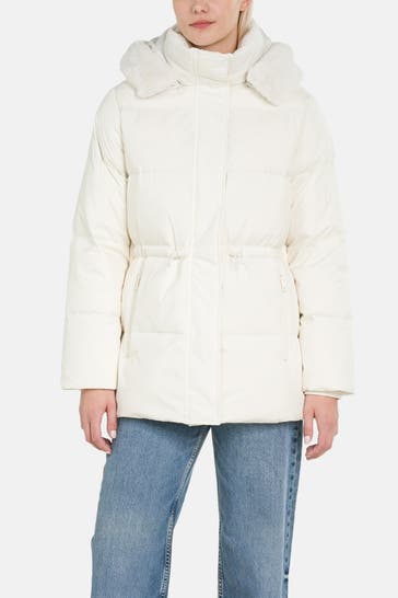 CALVIN KLEIN Steppjacke weiß