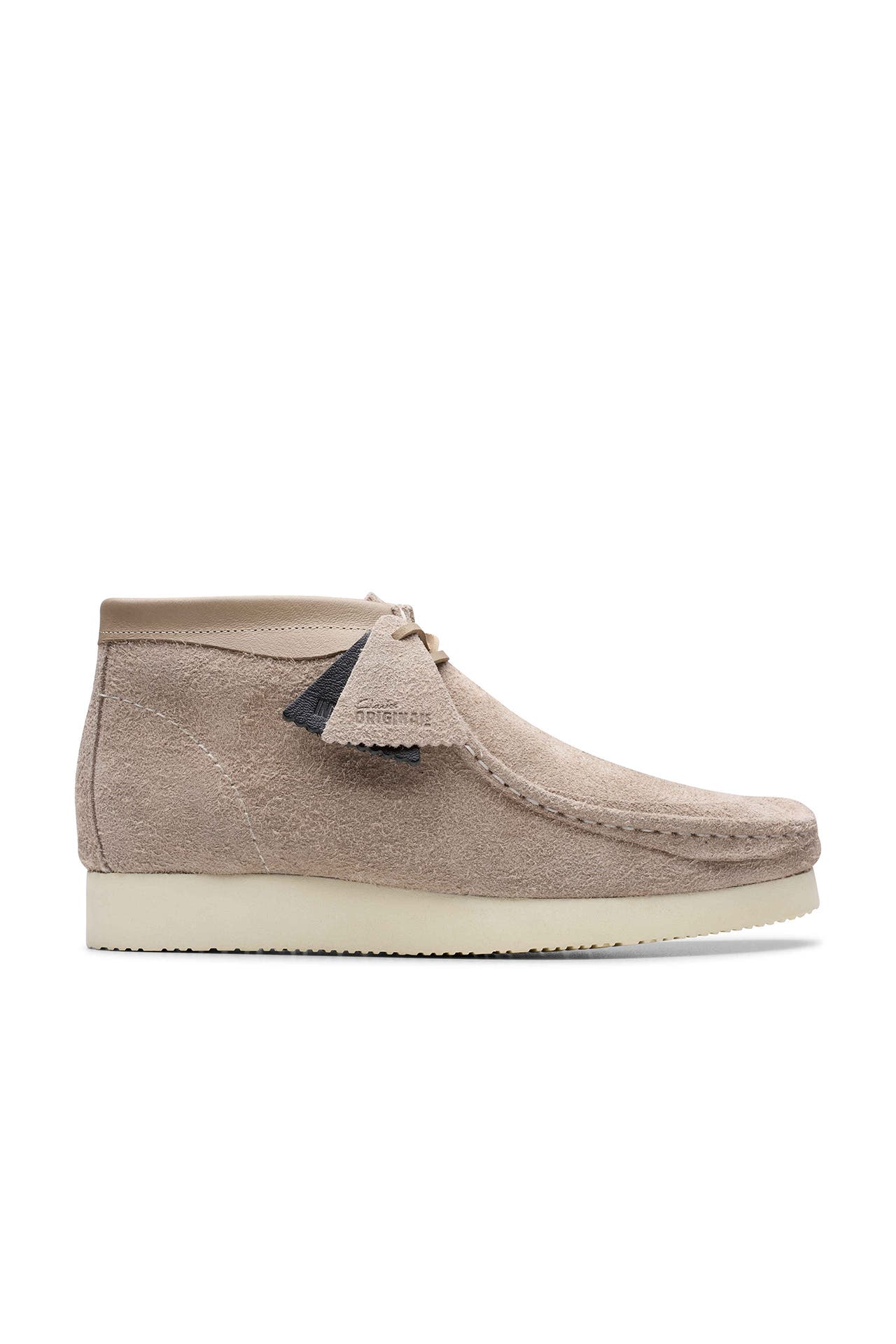 CLARKS Lederschnürer 'Wallabee' greige, Bild 1