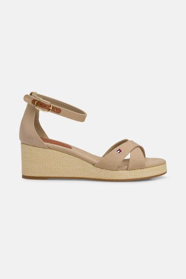 TOMMY HILFIGER Wedges 'Eileen' beige