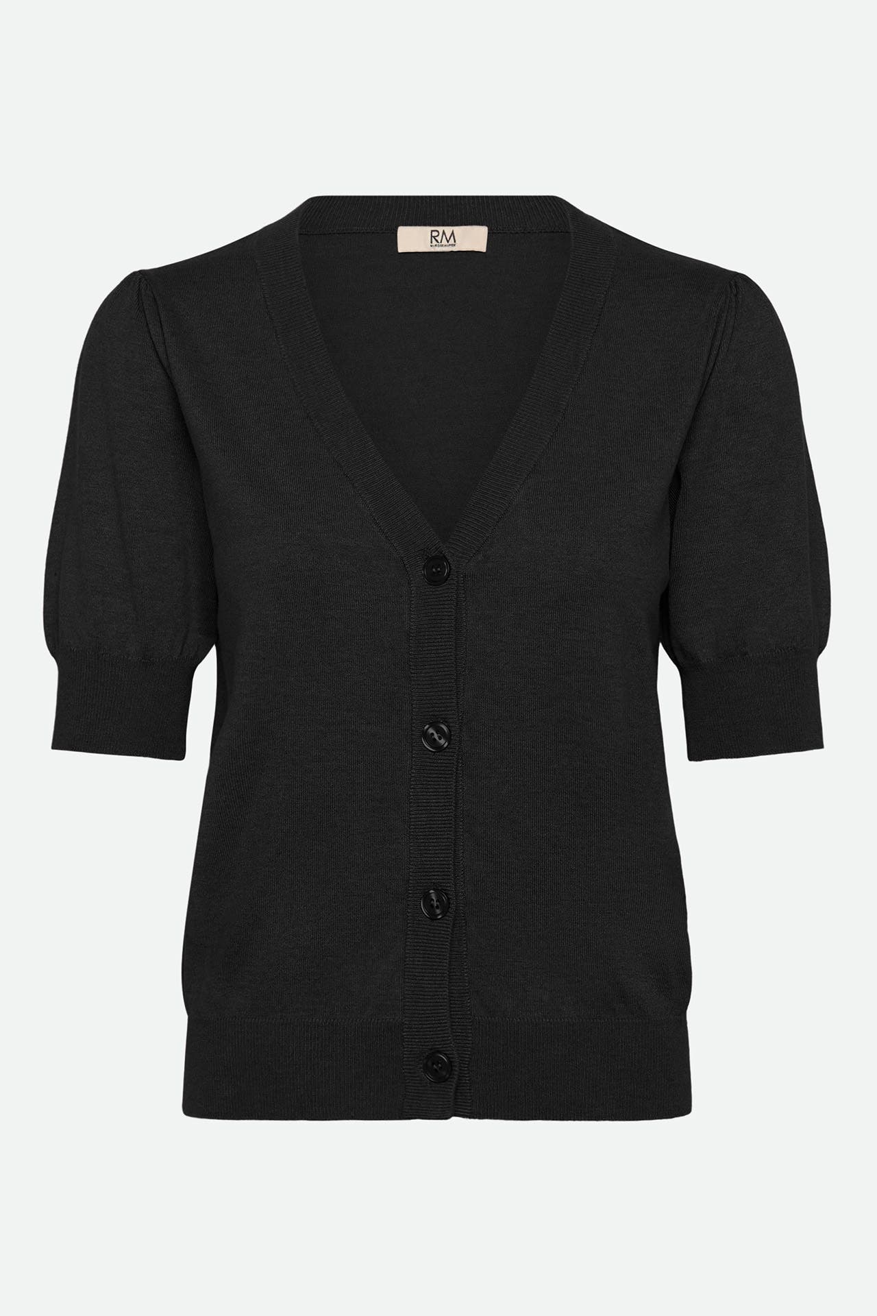 RM BY ROSEMUNDE Strickjacke 'Sandra' schwarz, Bild 1