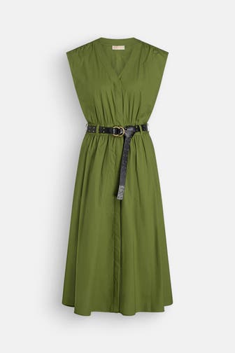 MICHAEL MICHAEL KORS Midikleid oliv