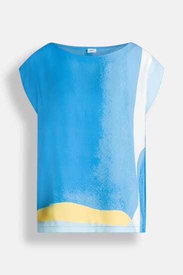 S.OLIVER BLACK LABEL - Blusenshirt gemustert