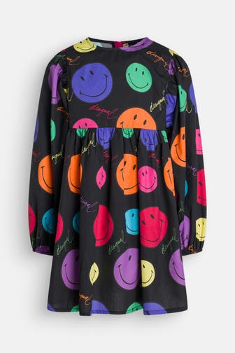 DESIGUAL Kleid schwarz gemustert