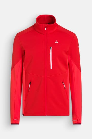 SCHÖFFEL Fleecejacke 'Lodron' rot