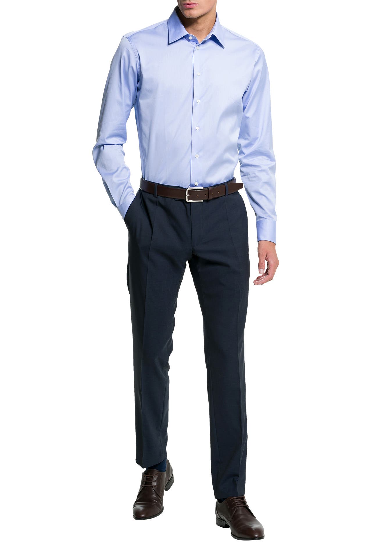 EMPORIO ARMANI Business-Hemd lichtblau, Bild 1