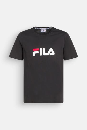 FILA T-Shirt schwarz
