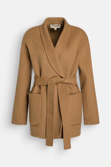 MICHAEL MICHAEL KORS Wollmix-Mantel camel