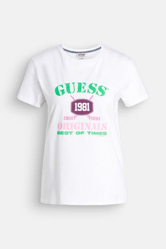 GUESS T-Shirt weiß