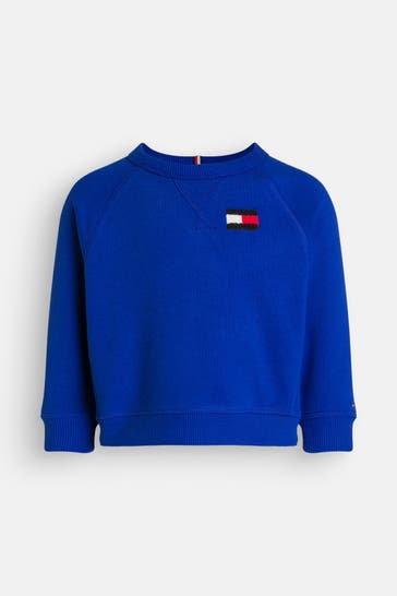 TOMMY HILFIGER Sweatshirt königsblau