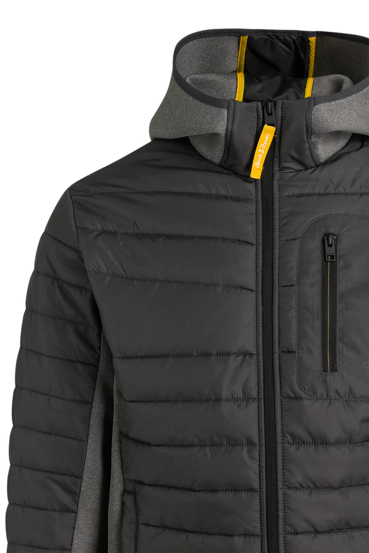 JACK & JONES Herren Übergangsjacke – Regular Fit Jeansjacke Aus Baumwollmix