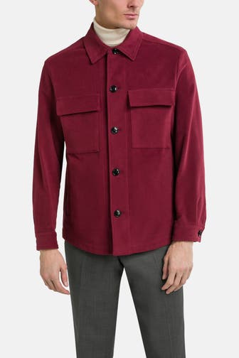 BOSS Overshirt 'Carper' beere