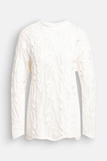 DESIGUAL - Strickpullover weiß
