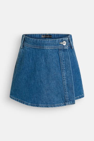 GUESS Hosenrock blau