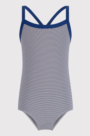 PETIT BATEAU Badeanzug gestreift