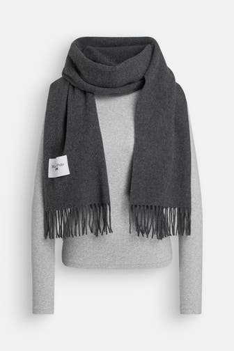 MARC O'POLO DENIM Schal grau
