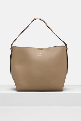 ARMANI EXCHANGE Schultertasche taupe
