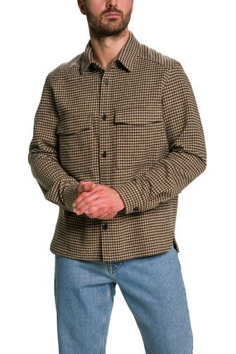 DRYKORN Overshirt 'Gunray' braun kariert