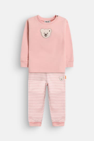 STEIFF Set: T-Sweatshirt und Sweatpants