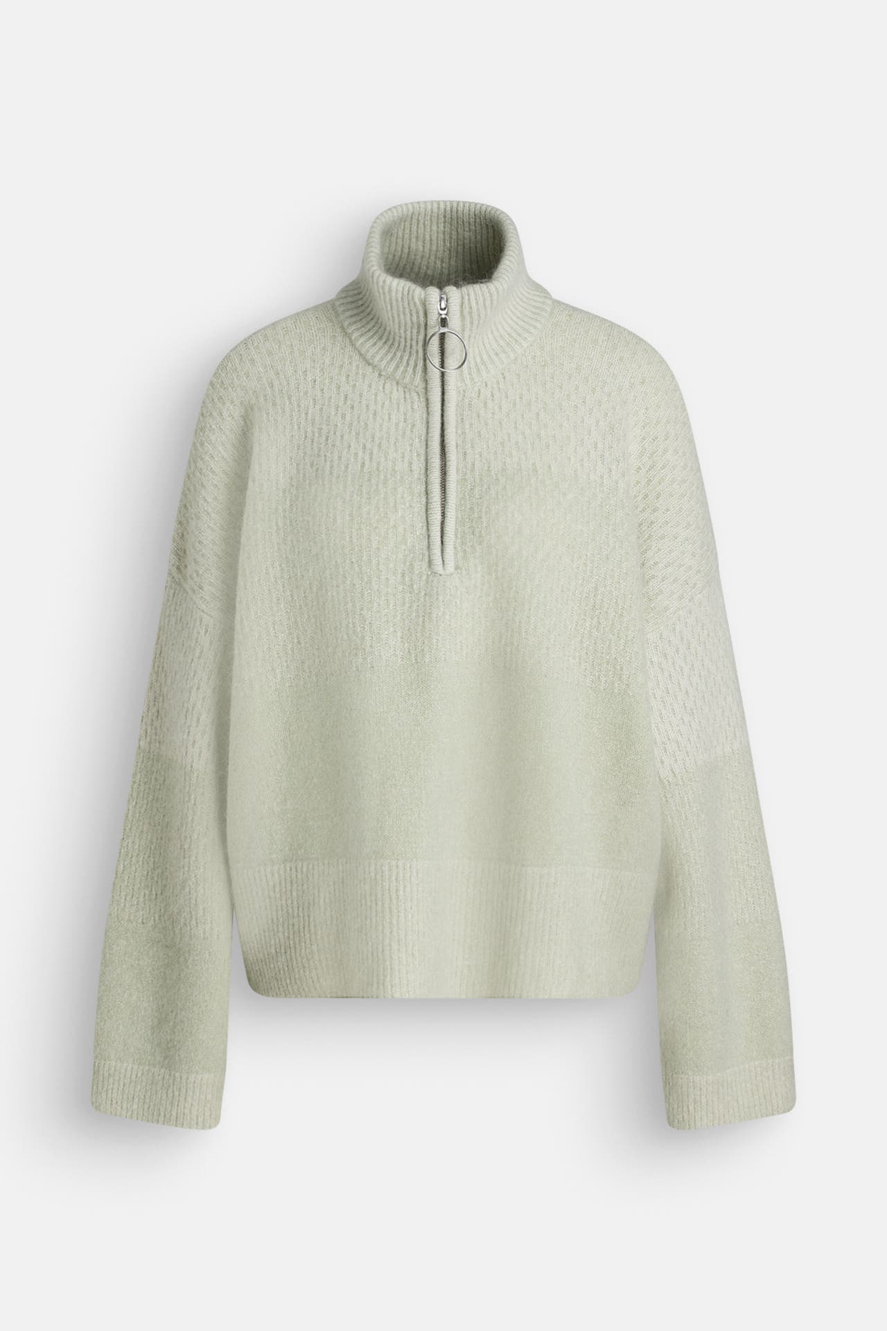 HOLZWEILER Wollmix-Pullover lindgrün, Bild 1