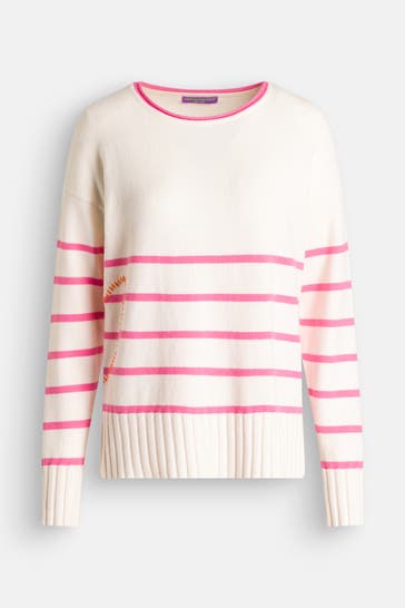 FRIEDA & FREDDIES NY Strickpullover zweifarbig