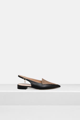 AIGNER Sling-Ballerinas gemustert