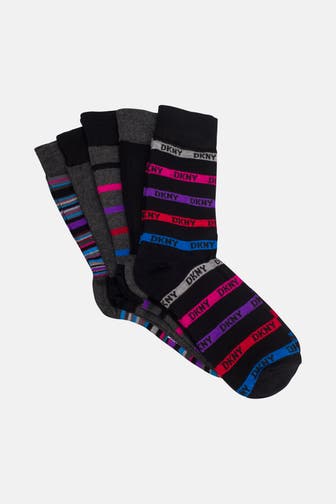 DKNY 3er-Pack Strümpfe 'Hawthrone' mehrfarbig