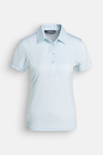 J.LINDEBERG SPORTSWEAR Polo-Shirt 'Caitlyn' gemustert