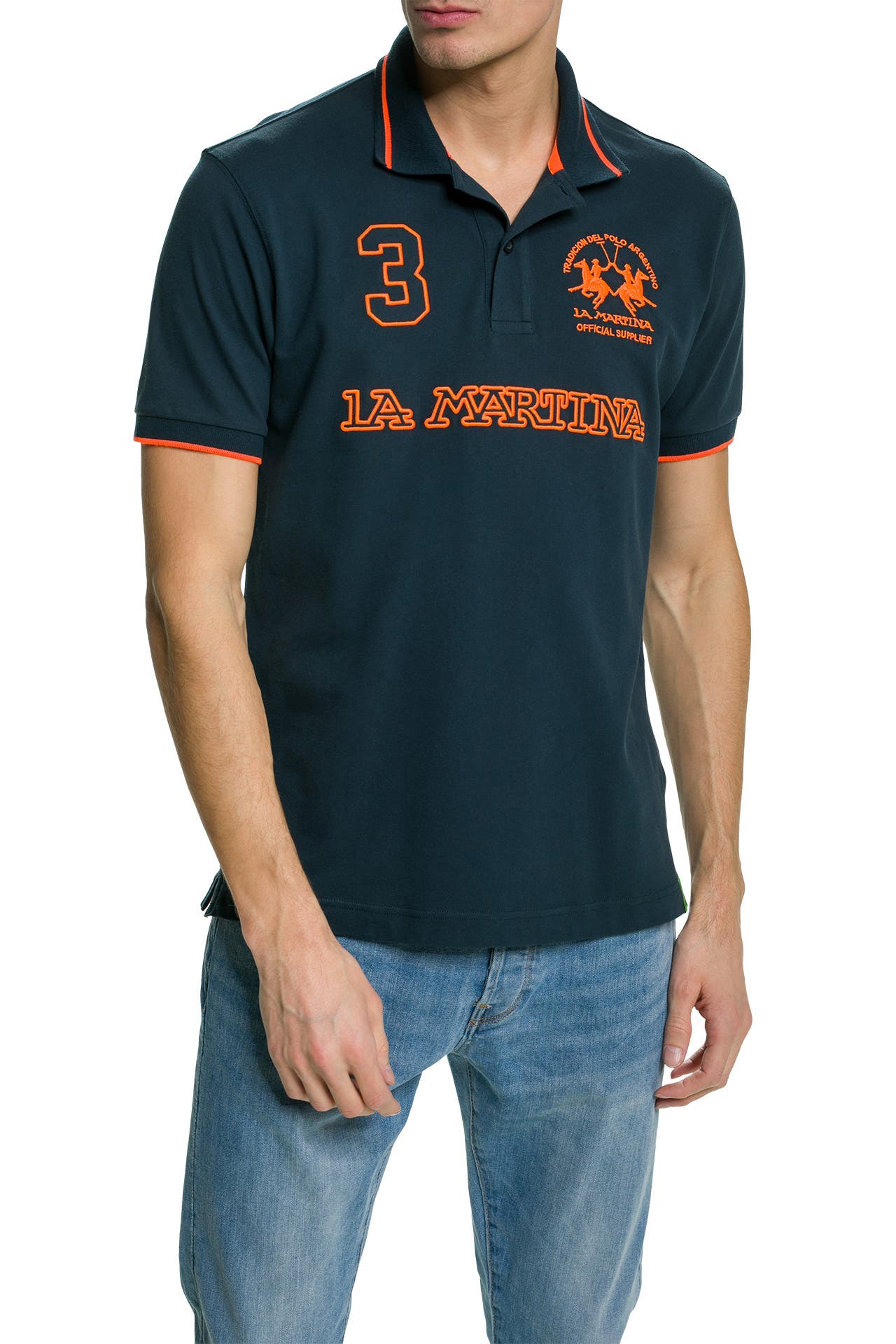 LA MARTINA Polo-Shirt dunkelblau, Bild 1