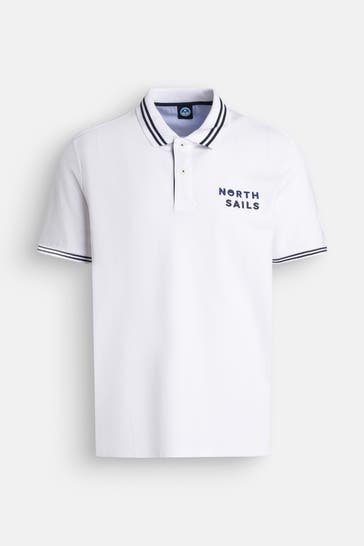NORTH SAILS Polo-Shirt weiß