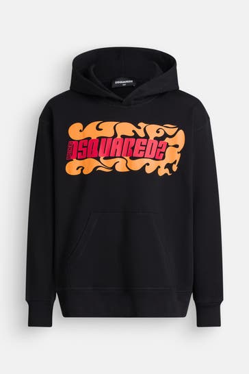 DSQUARED2 Hoodie schwarz