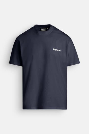 BARBOUR T-Shirt 'Camber' dunkelblau